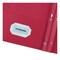 Avery 0.5 in. Capacity 11 in. x 8.5 in. Prong Fastener Two-Pocket Folder - Red (25/Box)